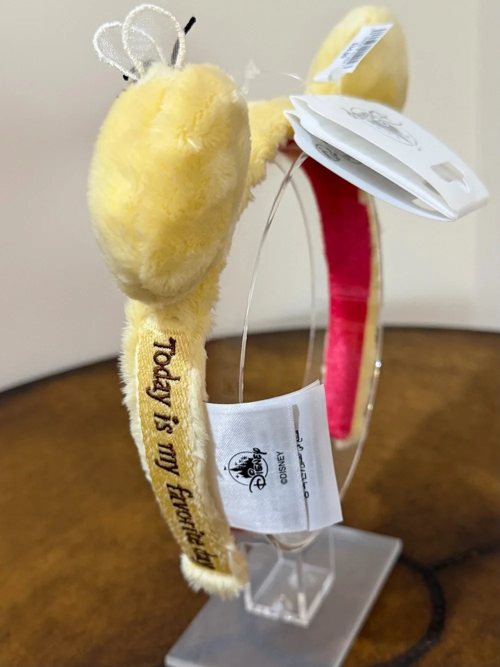 NEW BEE-UTIFUL DISNEY WINNIE THE POOH “TODAY IS MY FAVORITE DAY” MINNIE EARS 🐝